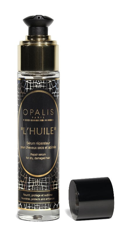 L'HUILE, Sérum réparateur pour cheveux secs et abîmés OPALIS