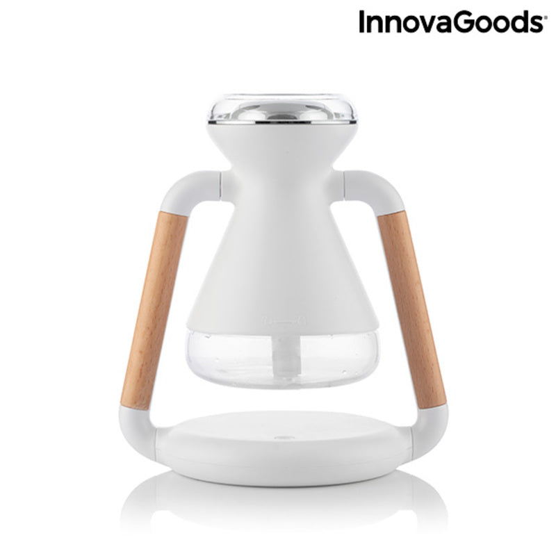 Humidificateur Diffuseur d'Arômes et Chargeur Sans Fil 3 en 1 Misvolt InnovaGoods