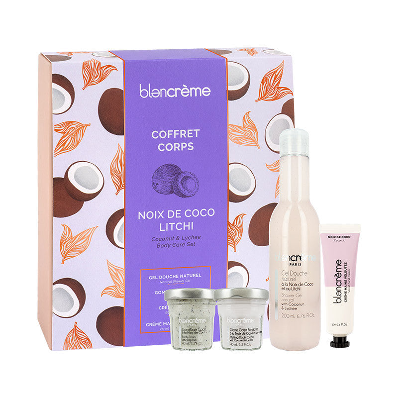 Coffret Douceur pour le Corps Noix de Coco & Litchi