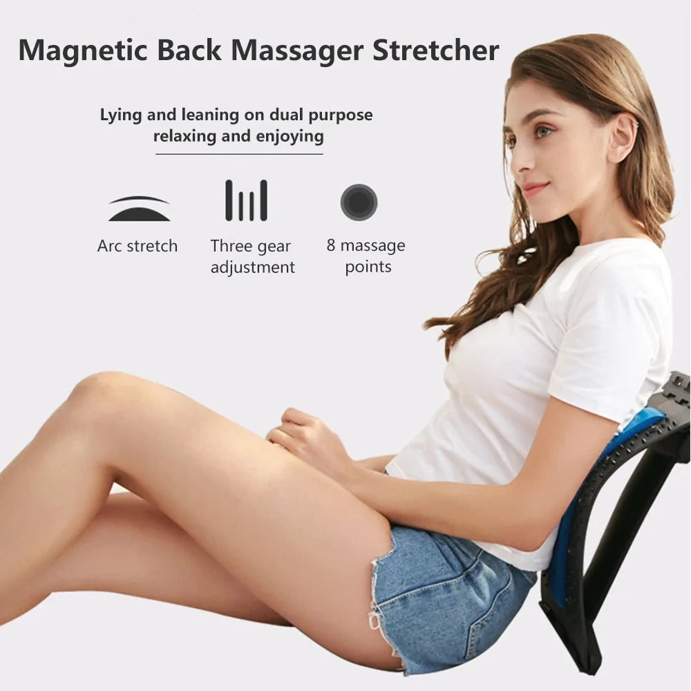 Masseur dorsal magnétique